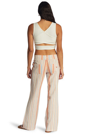 Oceanside 2 Stripe Flared Pants image number 3