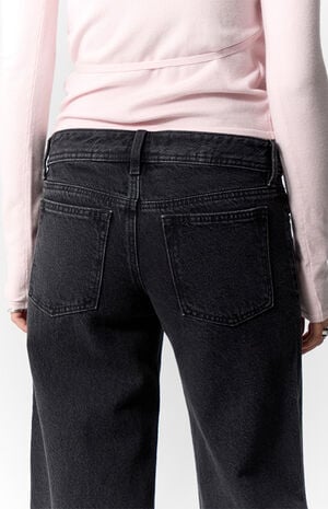 Kaia Ultimate Low Rise Baggy Jeans Black image number 5