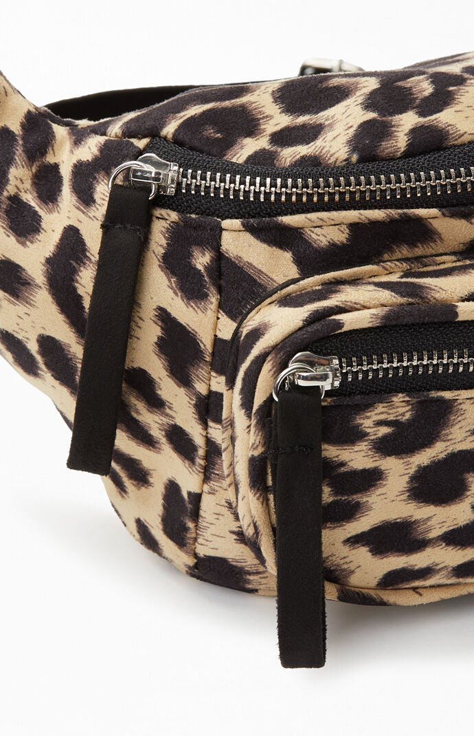 Soft Leopard Fanny Pack