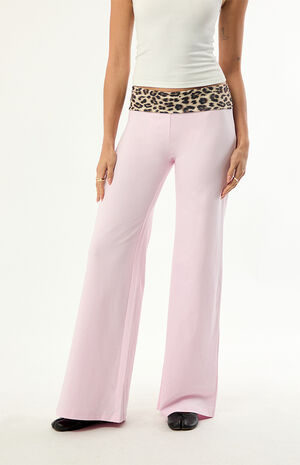 Leopard Fold-Over Pants image number 2