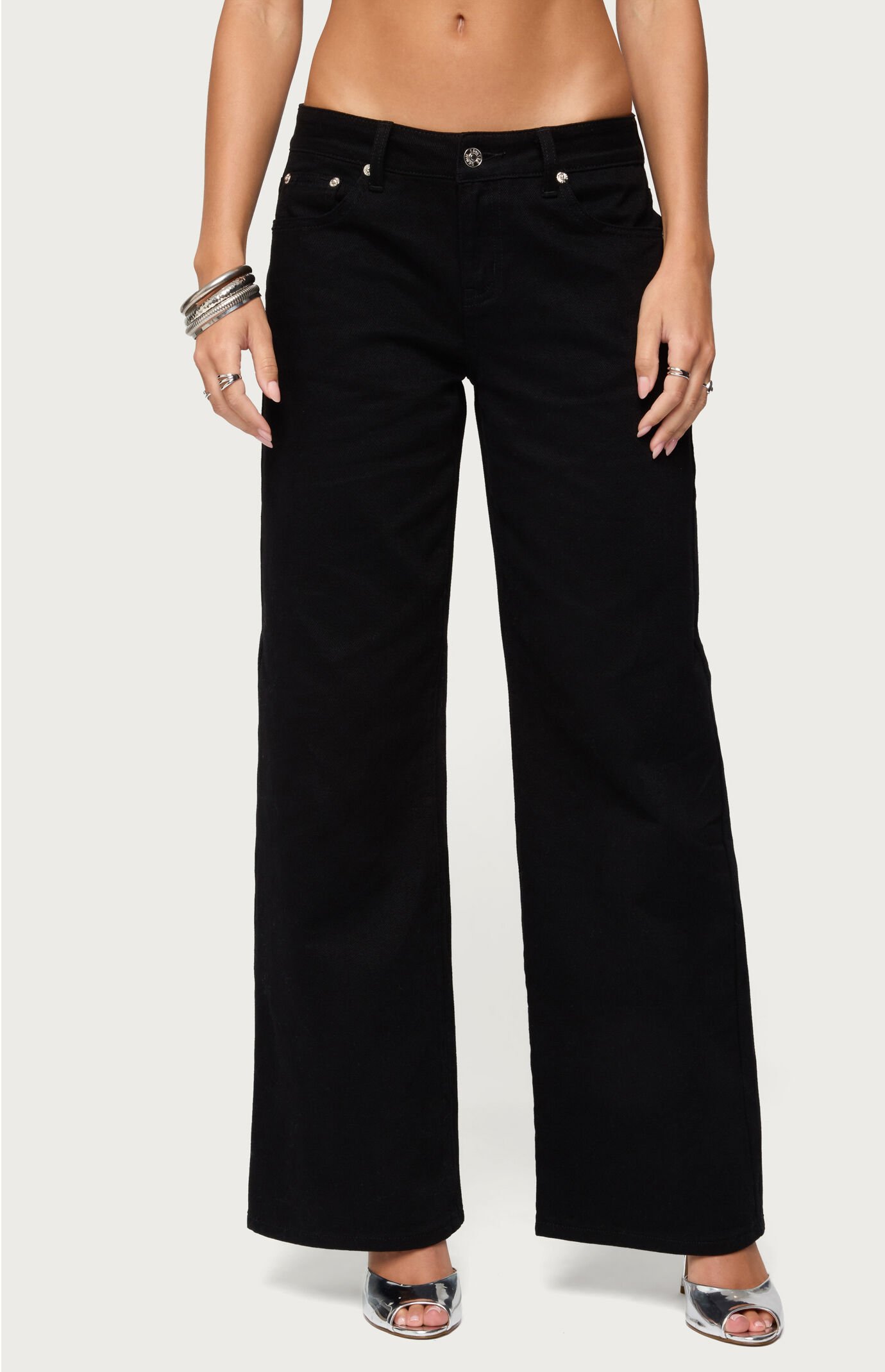 Edikted Roman Low Rise Slouchy Jeans