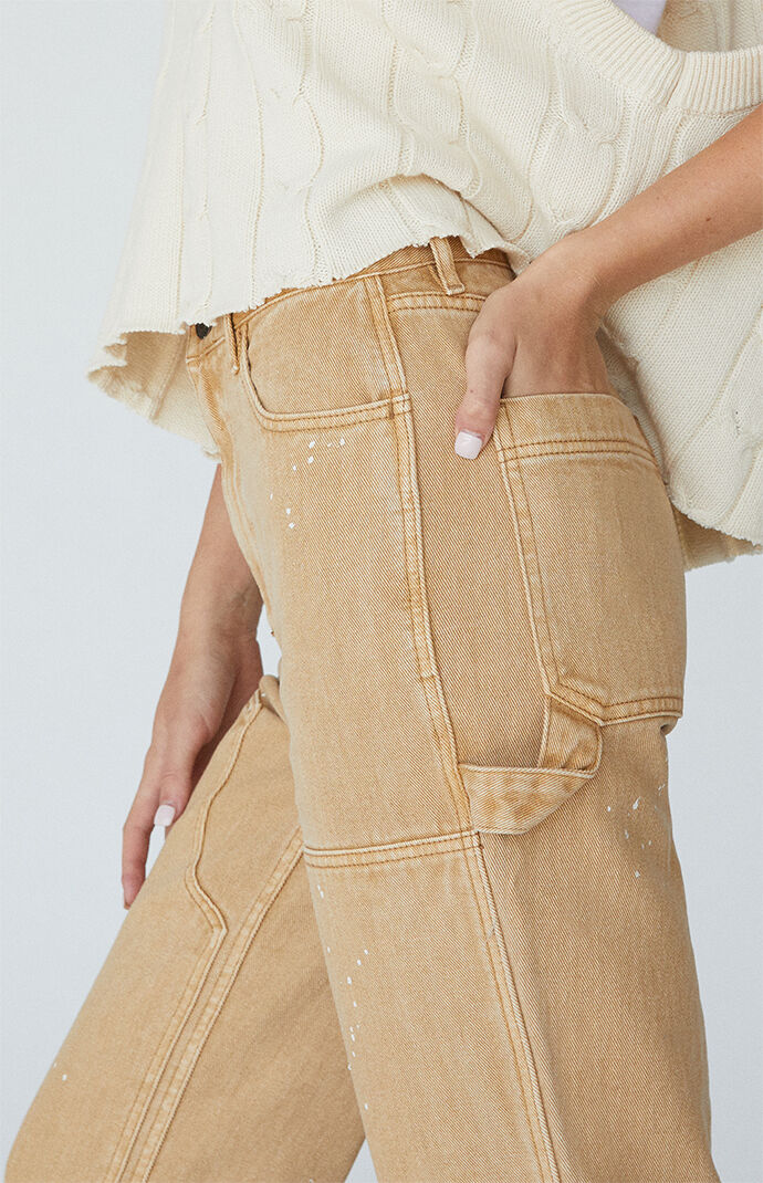 Tan Utility Cargo Pants