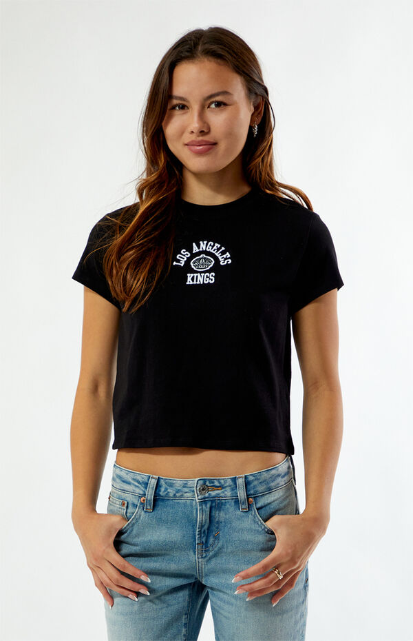 WILD COLLECTIVE x NHL Los Angeles Kings Embroidered Mini T-Shirt