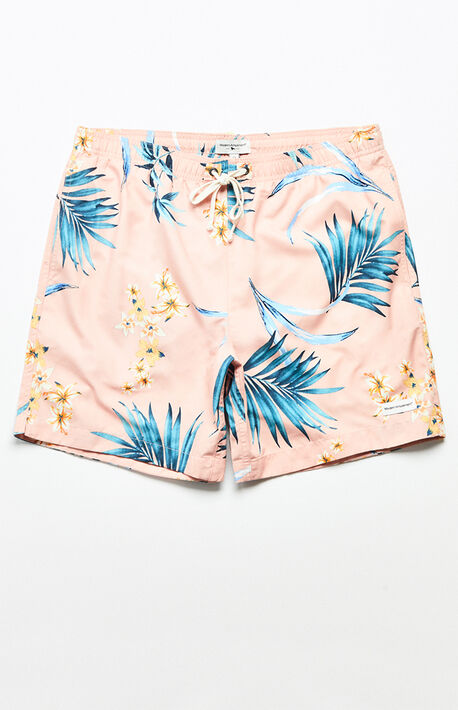 Bali Tropical 17" Swim Trunks