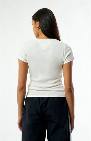 Slim Varsity Ribbed T-Shirt image number 3
