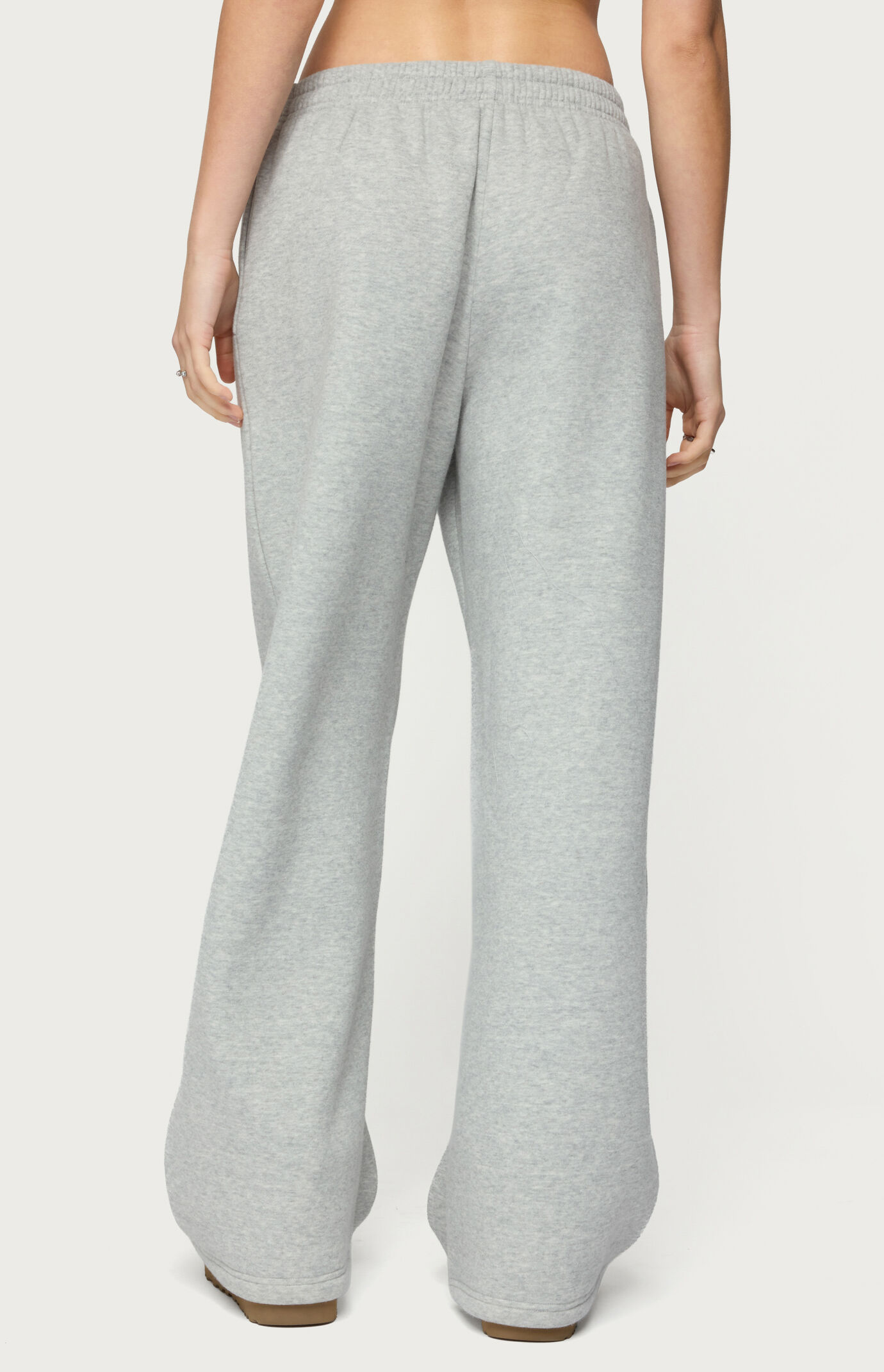 Edikted Lover Wide Leg Sweatpants