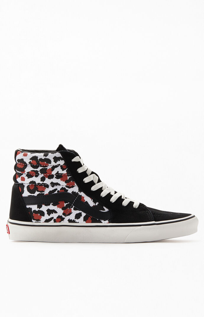 vans sk8 hi leopard