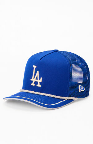 LA Dodgers Rope Trucker Hat image number 4