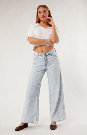 Light Indigo '94 Baggy Wide Leg Jeans image number 2