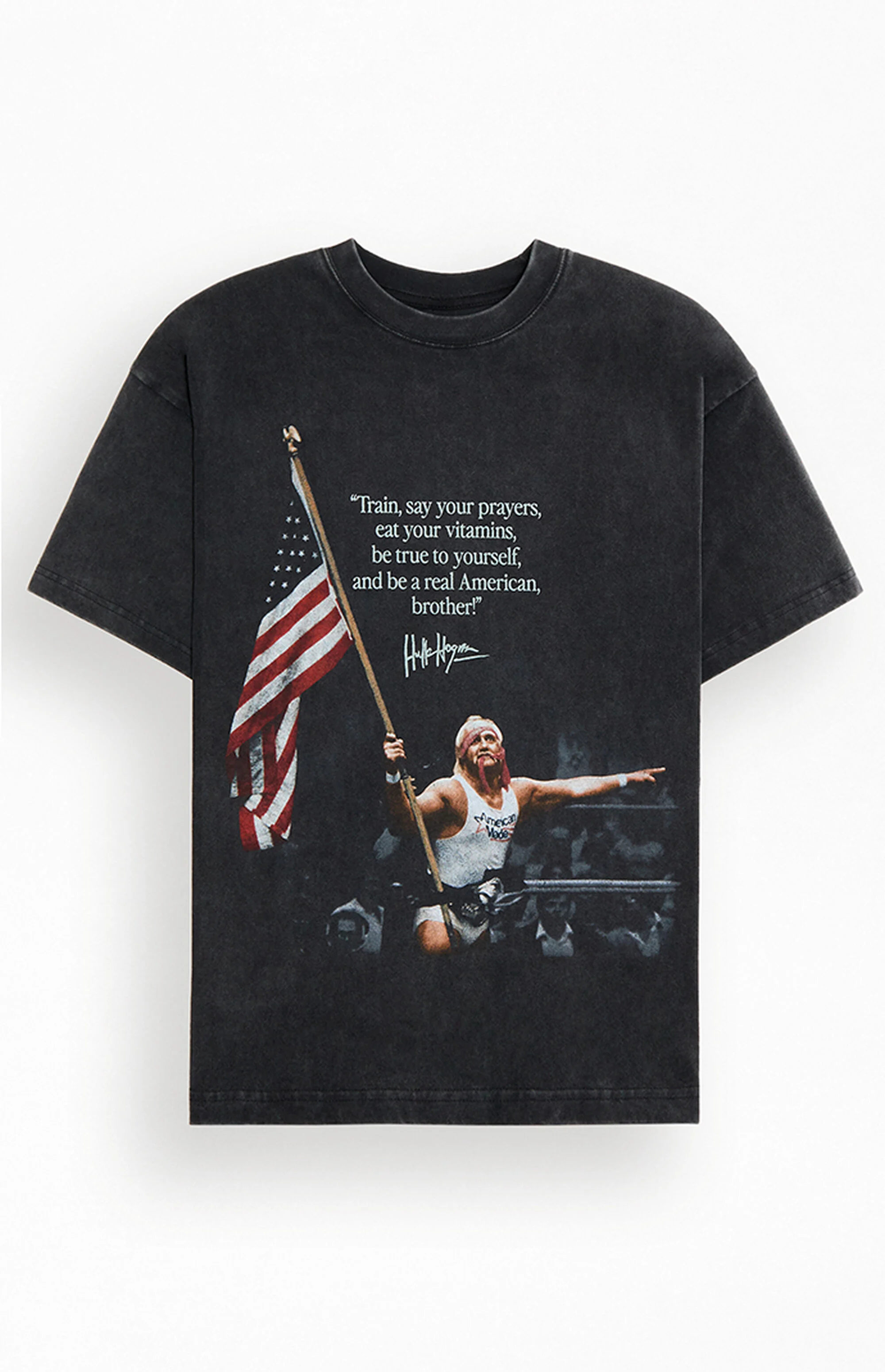 Hulk Hogan Real American TShirt Pacsun