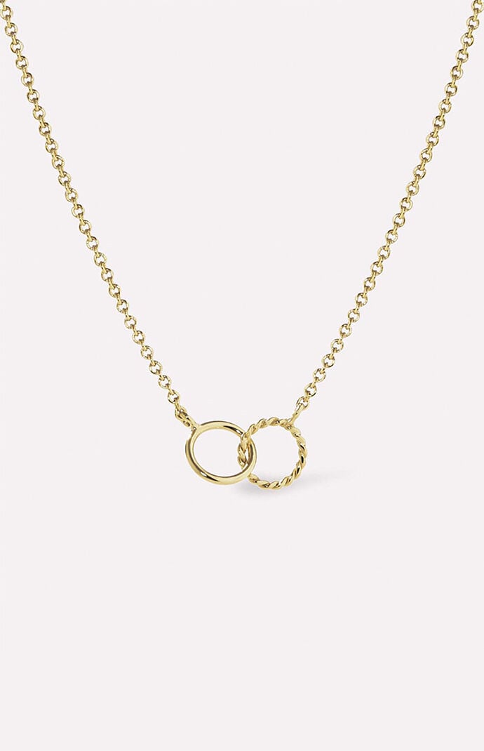 Ana Luisa Sam Interlocking Circles Necklace