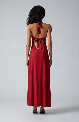 Alexa Halter Midi Dress image number 3