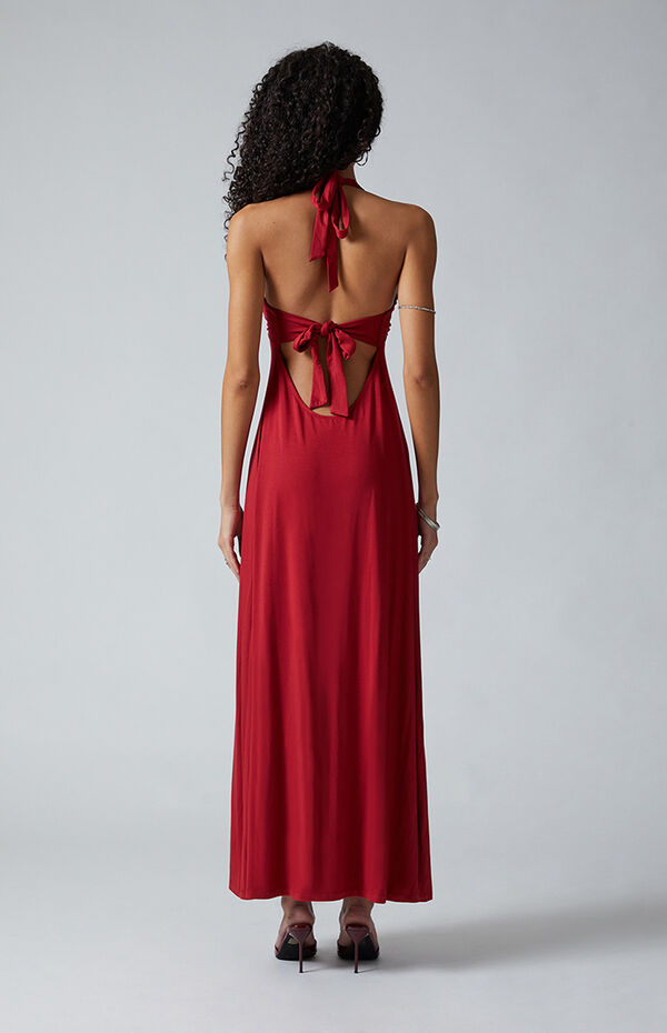 Third Charm Alexa Halter Midi Dress | Pacsun