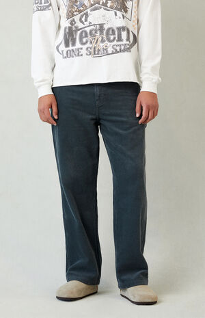 Dylan Baggy Pants Corduroy Carpenter Gray image number 2