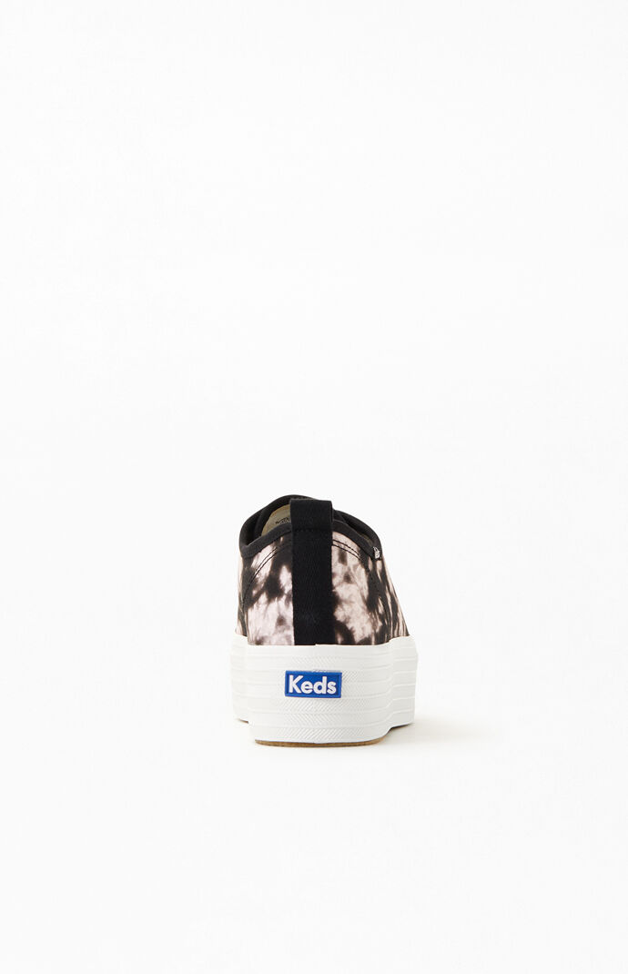 Women's Triple Tie-dyed Platform Sneakers