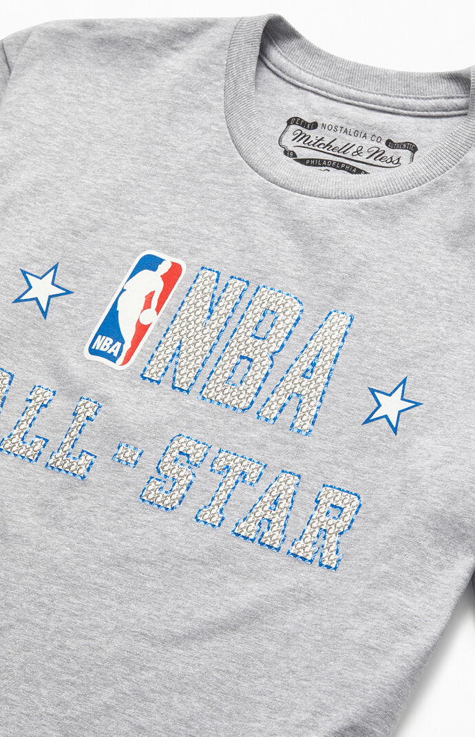 Gray Rhinestone All-Star T-Shirt
