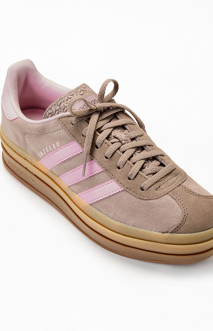 adidas Women's Brown Gazelle Bold Sneakers | Pacsun