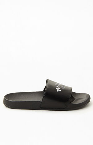 By PacSun Women's Black 1953 Slide Sandals image number 2