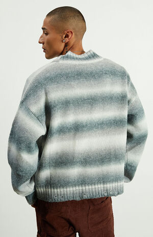 Ombre Striped Cardigan image number 5