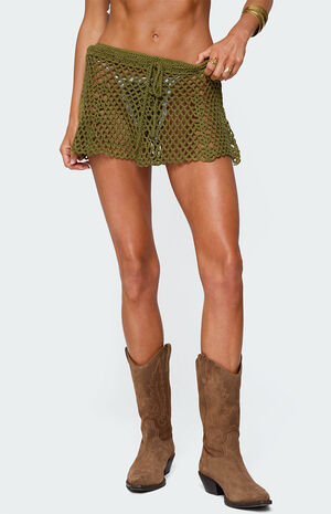 Mabelle Crochet Mini Skirt image number 2