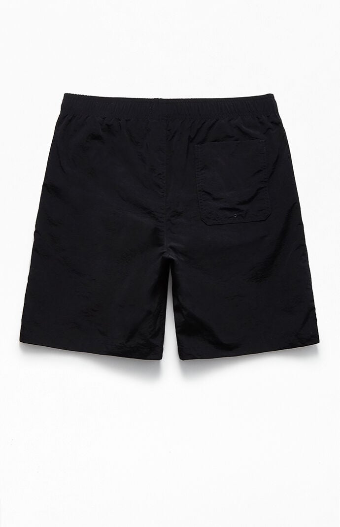 Buckle Black 19" Swim Trunks