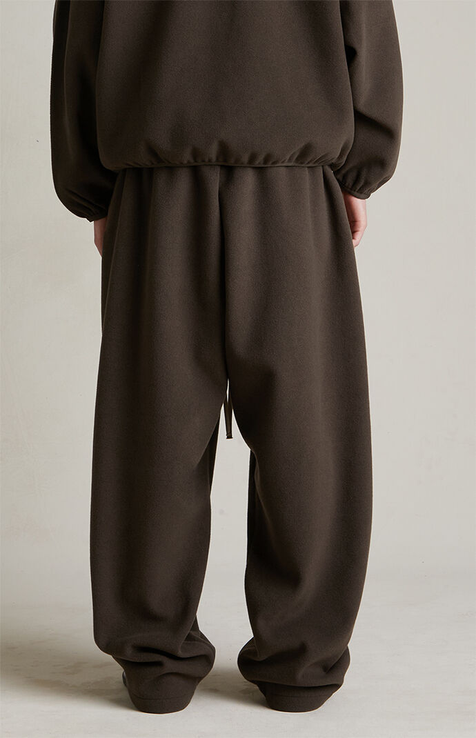 【特別送料無料！】 Fear Sweatpants Relaxed Yarn Brushed Brown Essentials God of スウェット