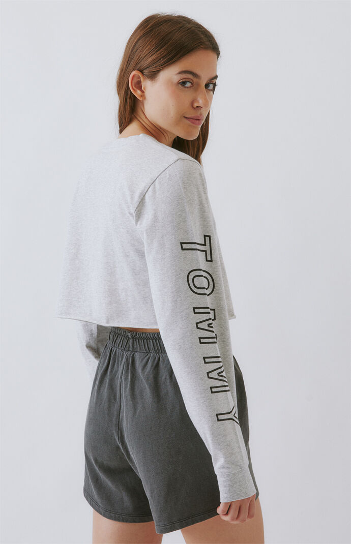 Crop Long Sleeve T-Shirt