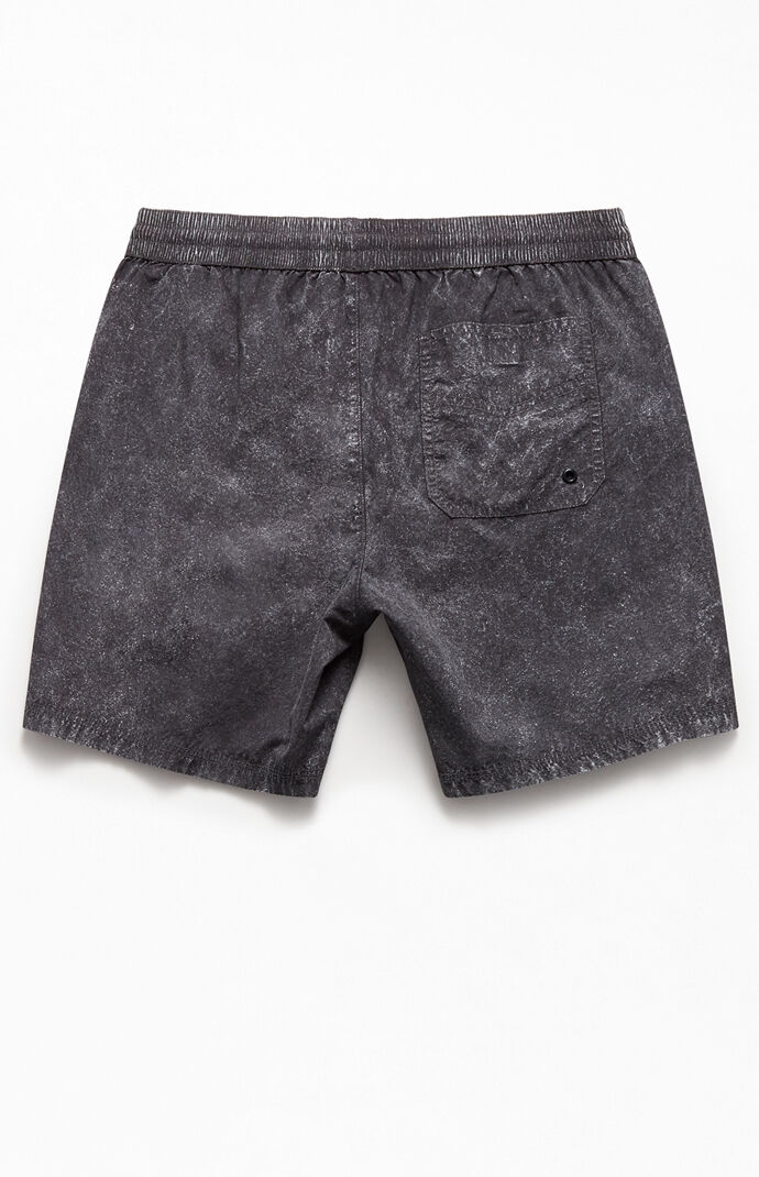 Treated Solid 16" Swim Trunks