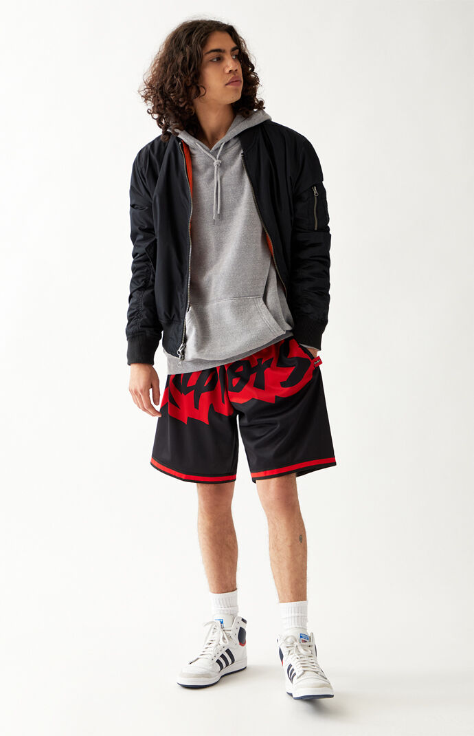 Big Face Raptors Basketball Shorts