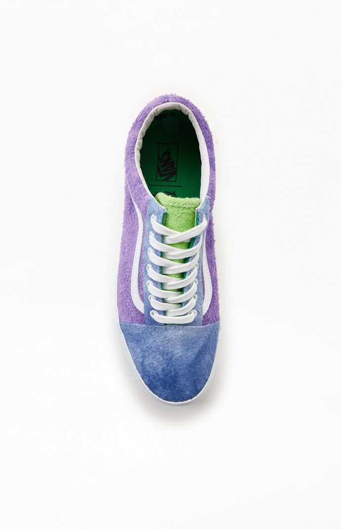 Purple discount fuzzy vans