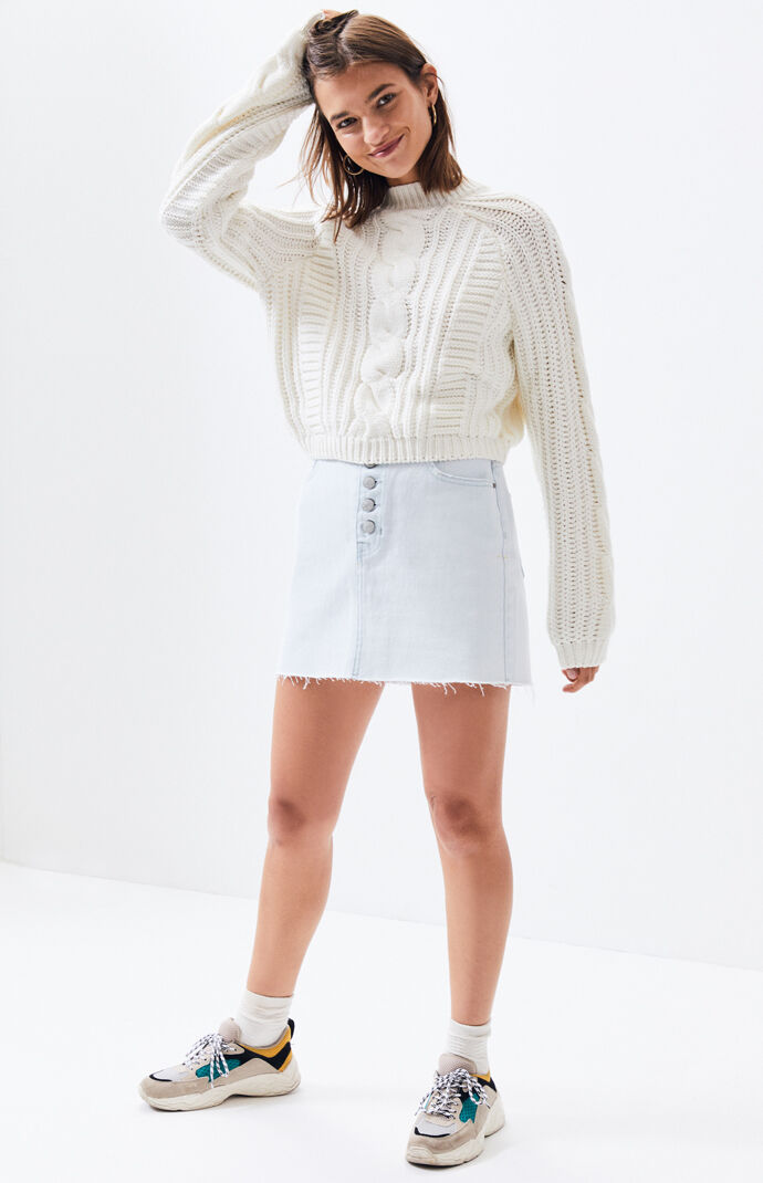 Nixie Cable Stitch Sweater
