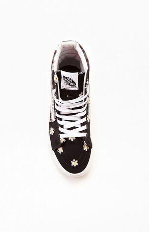 Floral Plaid Patchwork Sk8-Hi Sneakers image number 5