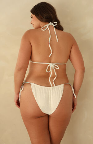 Atlas Side Tie Cheeky Bikini Bottom image number 7