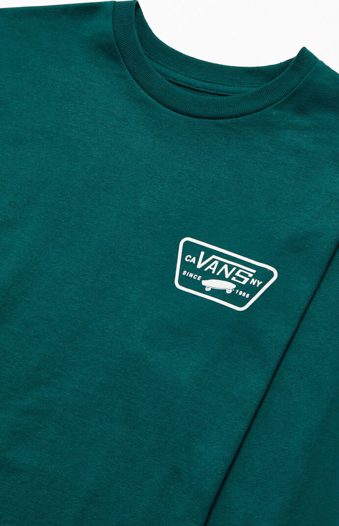 Green Full Patch Long Sleeve T-Shirt