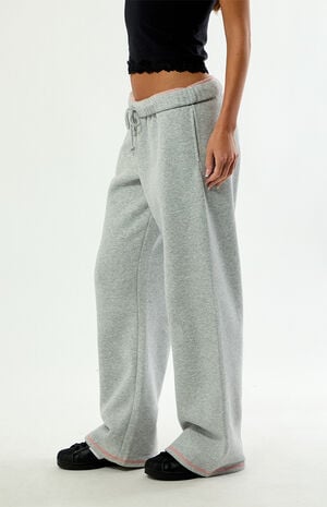Coverstitch Baggy Sweatpants image number 3