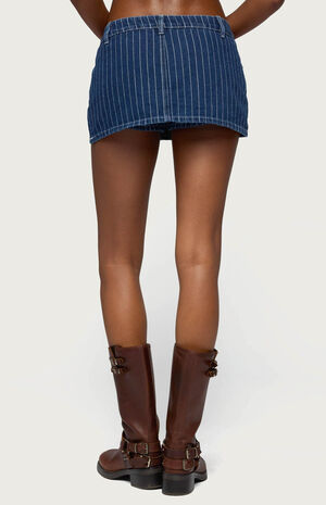 Camelia Denim Mini Skort image number 3