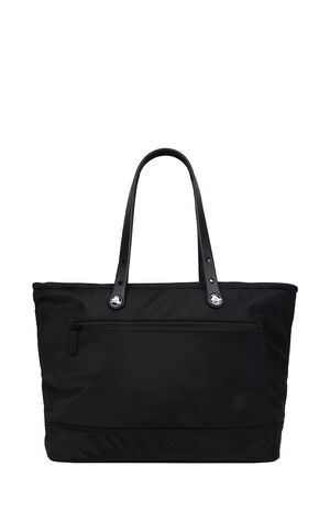 Black Pocket Large Tote Bag image number 5