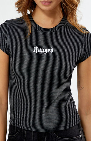 Striped Logo Baby T-Shirt image number 2