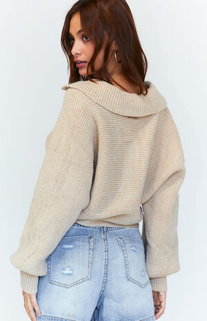 Tiara Cropped Sweater image number 4