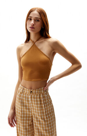 Beach Tie Back Halter Top image number 1