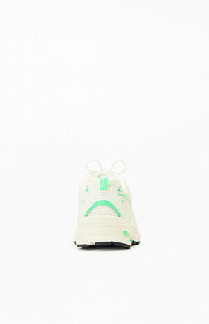 White & Green 530 Sneakers image number 3