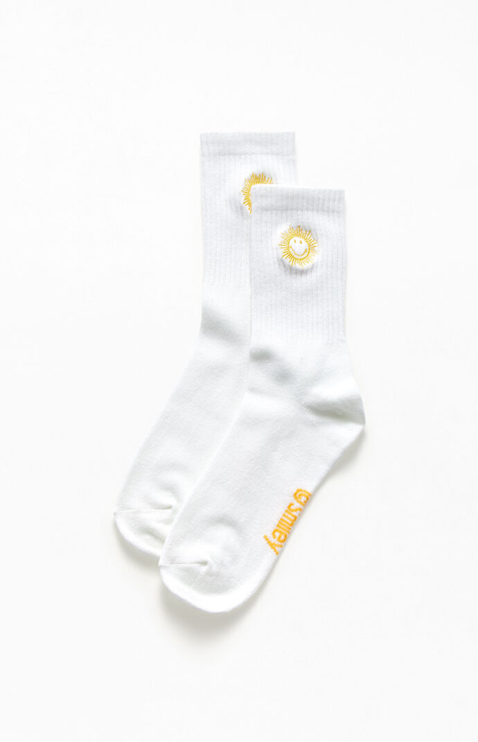 Smiley Sunburst Socks
