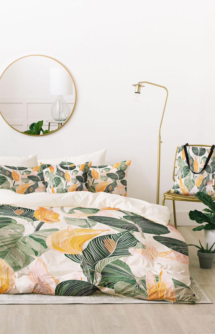 Lush Lily Autumn Duvet Set