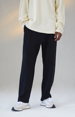 Loose Straight Menswear Fleece Pants image number 2