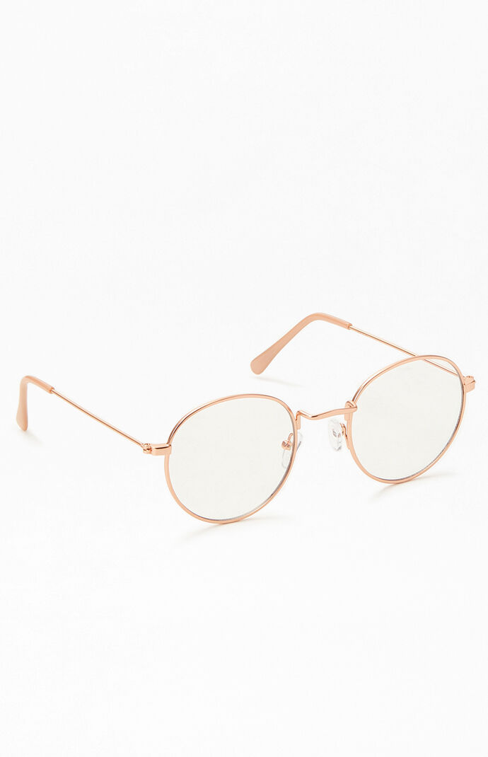 Lennon Round Blue Light Readers