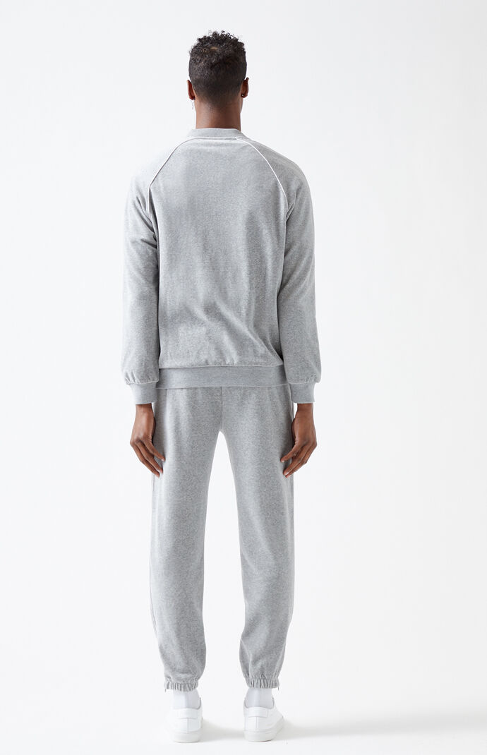 Velour Track Jacket