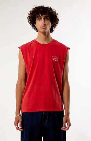 Joe and Sal's Cut-Off Muscle T-Shirt image number 2