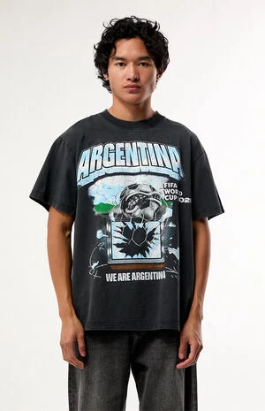 World Cup Team Argentina Ball T-Shirt image number 3