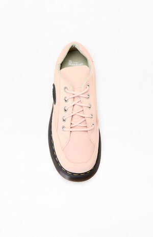 Women's Pink Buzz 5-Eye Leather Sneakers image number 5