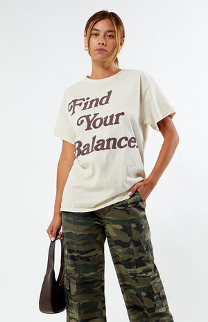 Find Your Balance Vintage T-Shirt image number 1